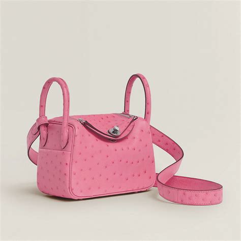 hermes rose bubblegum bag